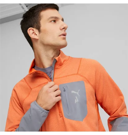 Олімпійка чоловіча Puma Seasons Raincell Orange 523245-94