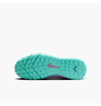Сороконожки детские Nike Air Zoom Mercurial Vapor 16 Academy Tf Turquoise/Pink FQ8284-301