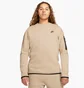 Свитшот мужской Nike Sportswear Tech Fleece Beige Cu4505-247