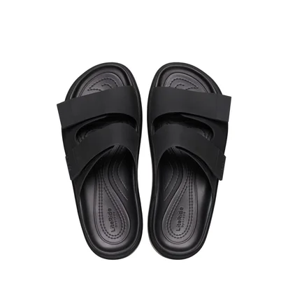 Тапочки женские Crocs Brooklyn Luxe Black 209586-060