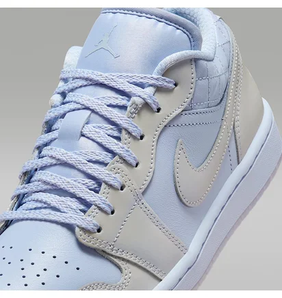 Кросівки жіночі Air Jordan 1 Low Light Blue/Grey IM5129-010