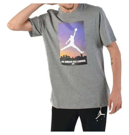 Футболка чоловіча Nike Air Jordan 23 T-Shirt Grey AO0692-091