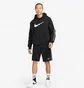 Худи мужское Nike Sportswear Repeat Pullover Fleece Hoodie Black Dx2028-010