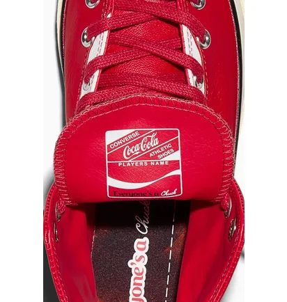 Кеды женские Converse Coca-Cola Chuck 70 Red A17888C