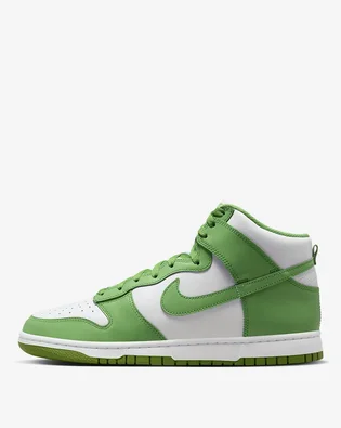 Кросівки чоловічі Nike Dunk High Retro Green/White DV0829-101
