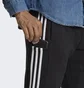 Штаны мужские Adidas Essentials French Terry Tapered Cuff 3-Stripes Pants Black Ha4337