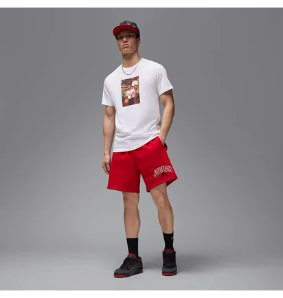 Шорты мужские Air Jordan Brk Lbr Gfx Red IB7910-687