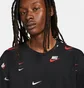 Футболка мужская Nike M Nsw Tee M90 12Mo Lbr Aop Black Dz2991-010