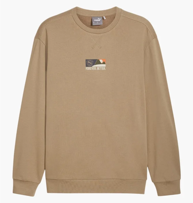 Свитшот мужской Puma Better Sportswear Beige 681758-67