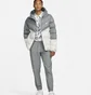 Куртка чоловіча Nike M Nk Sf Wr Pl-Fld Hd Jkt Grey/White Dr9605-084