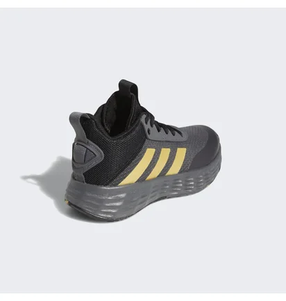 Кроссовки детские Adidas Ownthegame 2.0 Shoes Black/Yellow Gz3381