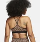 Топ женский Nike Indy WomenS Light-Support 1-Piece Pad V-Neck Leopard Print Sports Bra Brown DV9963-256