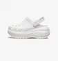 Тапочки унисекс CROCS Classic Mega Crush Clog White 207988-100