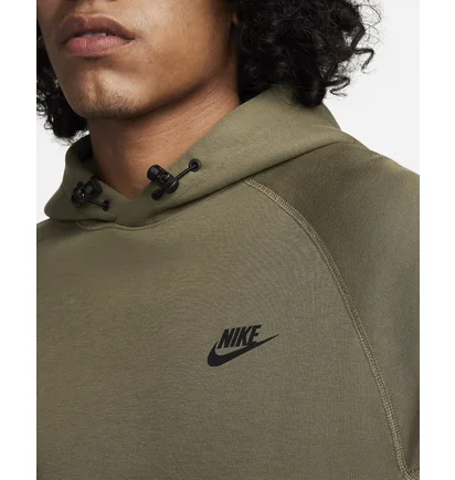 Худі чоловіче Nike Sportswear Tech Fleece Pullover Hoodie Olive FB8016-222