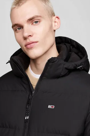 Пуховик чоловічий Tommy Jeans Essential Down Black DM0DM20466