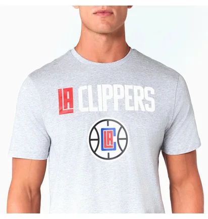 Футболка чоловіча NEW ERA Clippers Grey 60505461