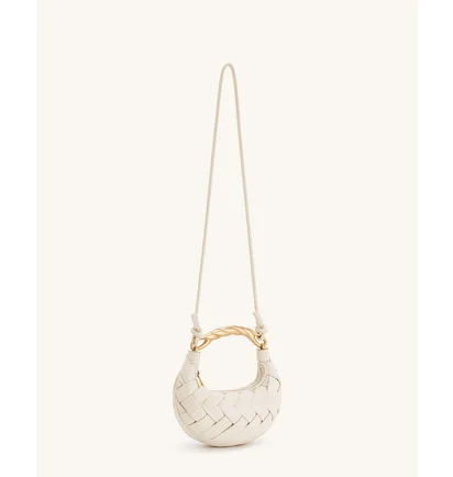 Сумка жіноча JW PEI Orla Weave Handbag White BB2023BG70356JWP