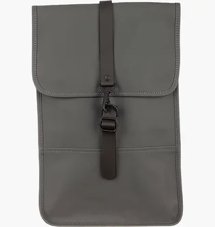 Рюкзак унісекс Rains Backpacks Black 1280-SLATE