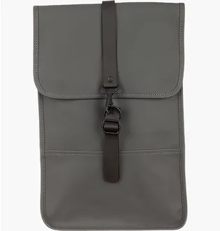 Рюкзак унісекс Rains Backpacks Black 1280-SLATE