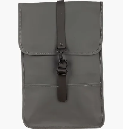Рюкзак унісекс Rains Backpacks Black 1280-SLATE