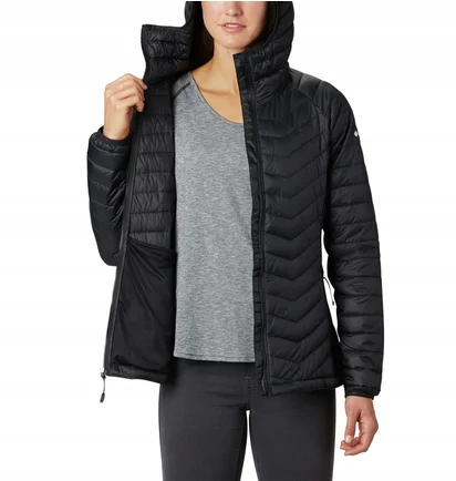 Куртка жіноча Columbia Powder Pass Hooded Jacket Black 1773211010