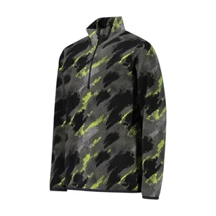 Кофта дитяча CMP Arctic Fleece Black/Green 34G4904-01ZS