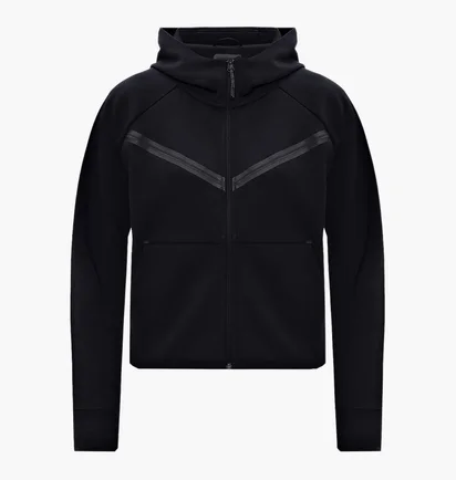 Толстовка женская Nike Sportswear Tech Fleece Windrunner Black CW4298-010
