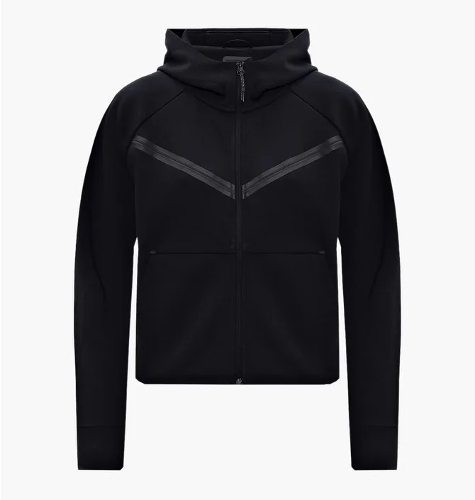 Толстовка женская Nike Sportswear Tech Fleece Windrunner Black CW4298-010