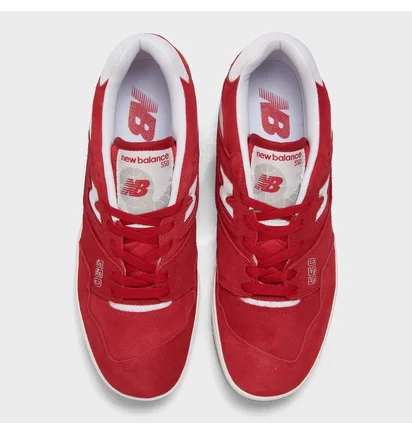Кроссовки мужские New Balance 550 Suede Casual Shoes Red Bb550Vnd