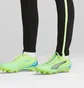 Бутсы унисекс Puma Ultra 5 Match Fg/Ag Green 107687-03