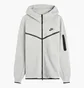 Женская толстовка Nike Sportswear Tech Fleece Grey CU4489-063