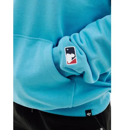 Худи мужское 47 Brand New York Yankees Base Runner Light Blue 580764VD-FS