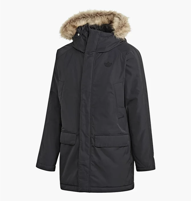 Парка мужская Adidas Pad Fur Originals Black GE1312