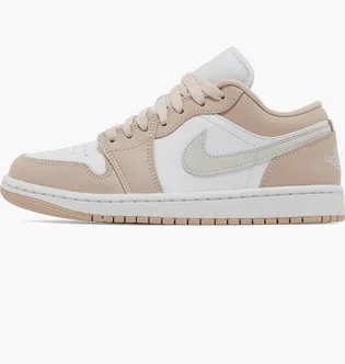 Кроссовки женские Air Jordan 1 Low Beige/White DC0774-120