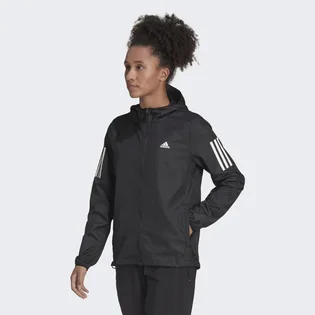 Вітровка жіноча Adidas Own The Run Hooded Running Windbreaker Black H59271