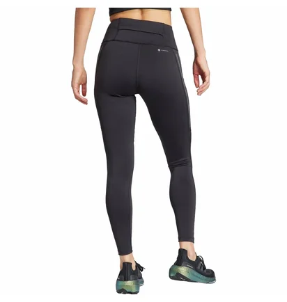 Леггинсы женские Adidas Dailyrun 3 Stripes 7/8 Running Tights Black HS5454