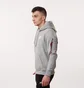 Худи мужское Alpha Industries Hooded Sweatshirt Grey 136335-17