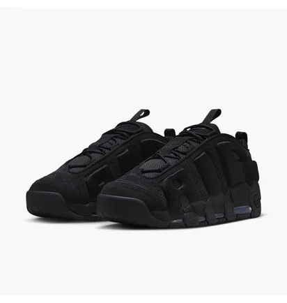 Кросівки чоловічі Nike Air More Uptempo Low Black Cat Black IM6649-001