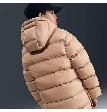 Куртка детская Nike K Nsw Tf Adp Puffer Mid Thigh Beige HJ2722-200