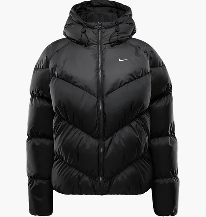 Пуховик жіночий Nike Sportswear Windpufferstorm-Fit Loose Jacket Black HF7865-010