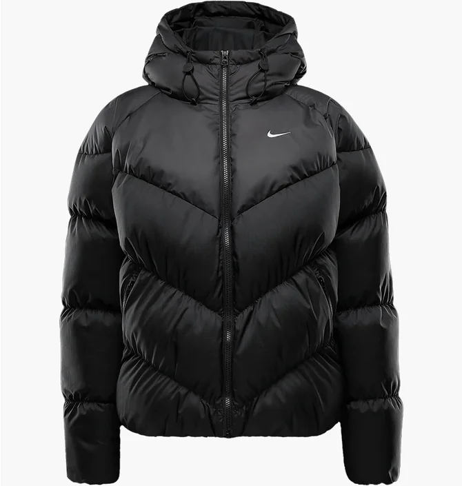 Пуховик жіночий Nike Sportswear Windpufferstorm-Fit Loose Jacket Black HF7865-010