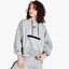 Худі жіноче Nike Sportswear Tech Fleece Over-Oversized Cropped Pullover Hoodie Grey Dr4973-063