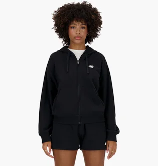 Толстовка жіноча New Balance Full-Zip Black WJ41501BK