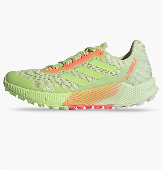 Кроссовки женские Adidas Terrex Agravic Flow 2 Trail Running Shoes Green H03191