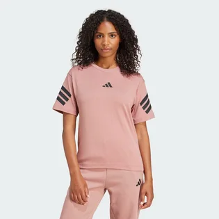 Футболка жіноча Adidas Future Icons 3-Stripes Sportswear Beige JE0244