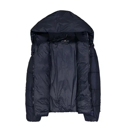 Пуховик жіночий CMP Woman Jacket Zip Hood Blue 31K2836-N950