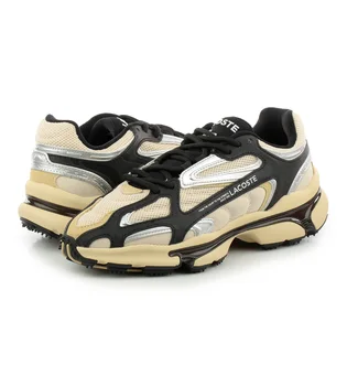 Кроссовки мужские Lacoste L003 2K24 Beige/Black 747SMA00133E8