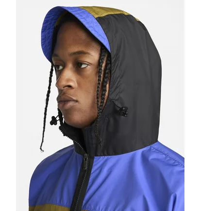 Куртка чоловіча Nike Sportswear Spu Woven Jacket Blue/Yellow Fb2192-382