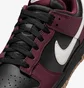 Кроссовки женские Nike W Dunk Low Nn Black/Bordo HM9658-600