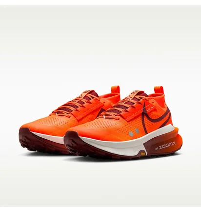 Кросівки чоловічі Nike Zoomx Zegama Trail 2 Hyper Crimson Dark Team Orange FD5190-800